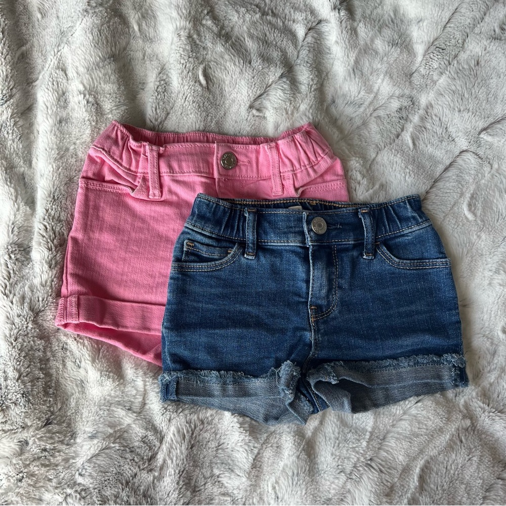 Gap Jean Shorts Toddler Girl - set of 2
